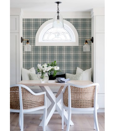 4072-70021 - Antoine Denim Flannel Wallpaper by Chesapeake