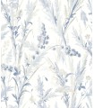 4072-70028 - Hillaire Navy Meadow Wallpaper by Chesapeake