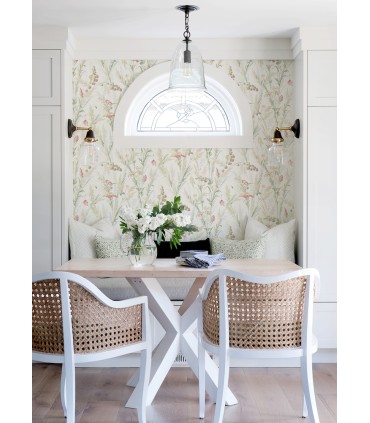 4072-70029 - Hillaire Green Meadow Wallpaper by Chesapeake