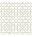 4072-70034 - Remy Light Grey Fleur Tile Wallpaper by Chesapeake