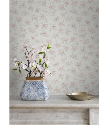 4072-70038 - Sofiane Pink Botanical Trail Wallpaper by Chesapeake