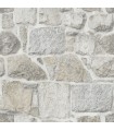 4072-70042 - Axelle Light Grey Stone Wallpaper by Chesapeake