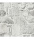 4072-70043 - Axelle White Stone Wallpaper by Chesapeake