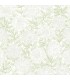 4072-70044 - Faustin Green Floral Wallpaper by Chesapeake