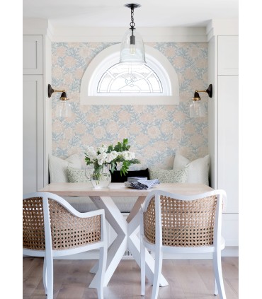 4072-70046 - Faustin Blush Floral Wallpaper by Chesapeake