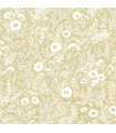 4072-70052 - Agathon Wheat Floral Wallpaper by Chesapeake