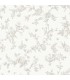 4072-70063 -Nightingale Taupe Floral Trail Wallpaper by Chesapeake