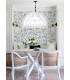 4072-70064 -Nightingale Navy Floral Trail Wallpaper by Chesapeake
