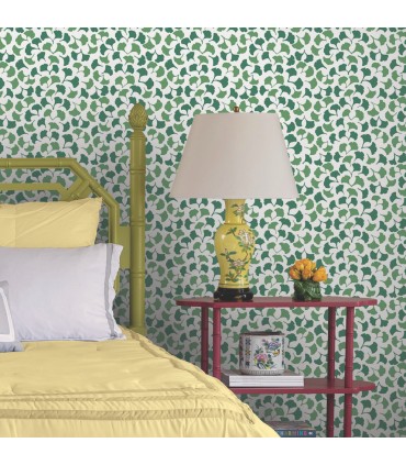 PSW1389RL - Green Forest Glade Peel & Stick Wallpaper by Madcap Cottage