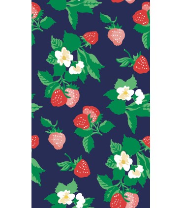 PSW1396RL - Navy Berry Nice Peel & Stick Wallpaper by Madcap Cottage