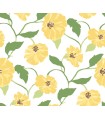 PSW1401RL - Yellow Jungle Garden Peel & Stick Wallpaper by Madcap Cottage