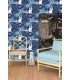 PSW1403RL - Navy Blue Old Peking Peel & Stick Wallpaper by Madcap Cottage