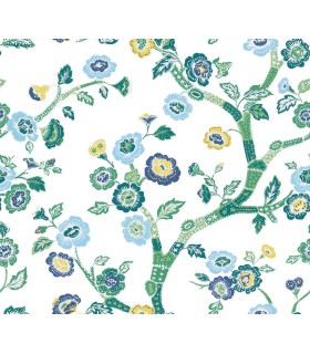 PSW1406RL - Temple Garden Peel & Stick Wallpaper by Madcap Cottage