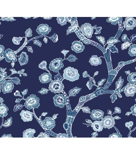 PSW1407RL - Temple Garden Peel & Stick Wallpaper by Madcap Cottage