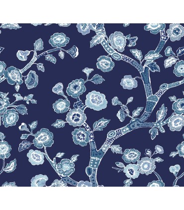 PSW1407RL - Temple Garden Peel & Stick Wallpaper by Madcap Cottage