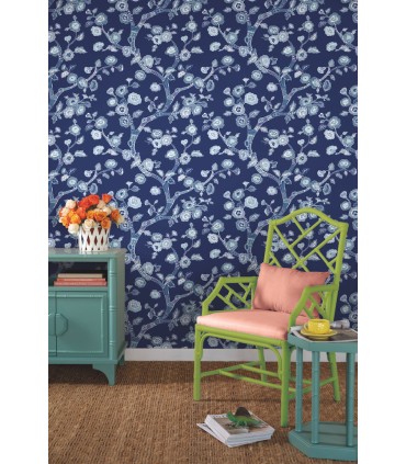 PSW1407RL - Temple Garden Peel & Stick Wallpaper by Madcap Cottage