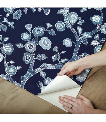 PSW1407RL - Temple Garden Peel & Stick Wallpaper by Madcap Cottage