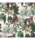 WLD53108W - Morris Cream Tropical Jungle Wallpaper by Ohpopsi Wild