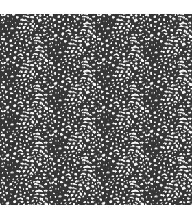 WLD53127W - Ula Black Cheetah Spot Wallpaper by Ohpopsi Wild