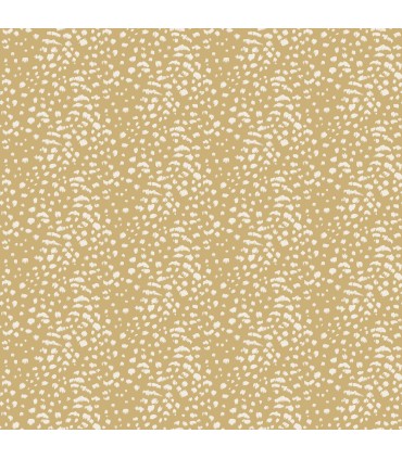 WLD53129W - Ula Mustard Cheetah Spot Wallpaper by Ohpopsi Wild