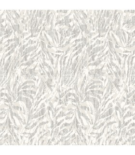 WLD53133W - Davy Light Grey Zebra Wallpaper by Ohpopsi Wild