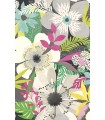 CEP50101W - Janis Charcoal Floral Riot Wallpaper by Ohpopsi Concept