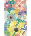 CEP50103W - Janis Pastel Floral Riot Wallpaper by Ohpopsi Concept