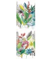CEP50107W - Sierra Multicolor Urban Tropic Wallpaper by Ohpopsi Concept