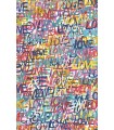 CEP50120W - Indio Multicolor Love Scribble Wallpaper by Ohpopsi Concept