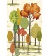 CEP50138W - Cypress Orange Tall Trees Wallpaper by Ohpopsi Concept
