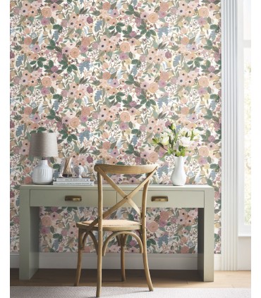 PSW1483RL - Garden Party Peel & Stick Wallpaper by Rifle Paper
