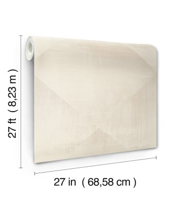 CC1214 - Beige In Clay Wallpaper by Carol Benson Cobb