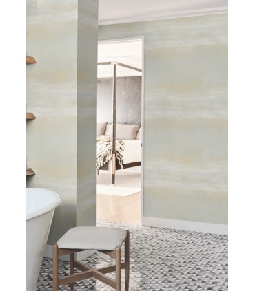 CC1253 - Fog Serene Reflection Wallpaper by Carol Benson Cobb