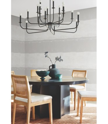 CC1273 - Grey Ink Wash Wallpaper by Carol Benson Cobb