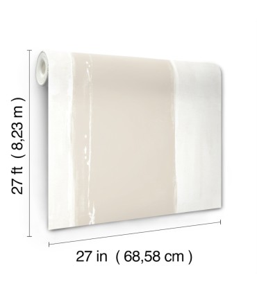 CC1274 - Natural Ink Wash Wallpaper by Carol Benson Cobb