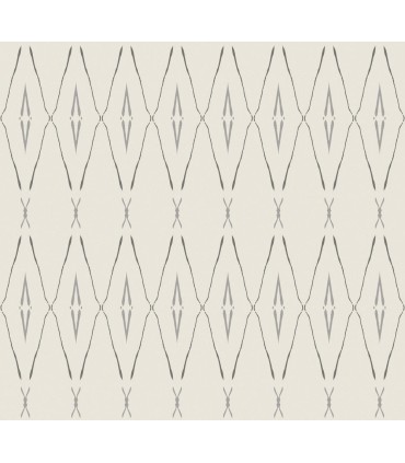 CC1281 - Savanna Artifact Silhouettes Wallpaper by Carol Benson Cobb