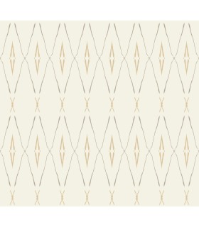 CC1282 - Desert Artifact Silhouettes Wallpaper by Carol Benson Cobb