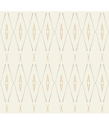 CC1282 - Desert Artifact Silhouettes Wallpaper by Carol Benson Cobb