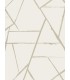 CC1293 - Beige Metallic Intersect Wallpaper by Carol Benson Cobb
