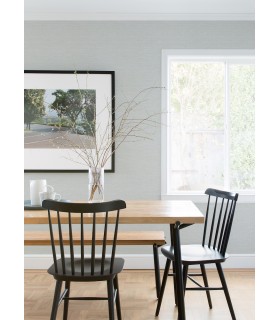 4080-24278 - Agave Grey Faux Grasscloth Wallpaper by A Street