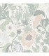 4080-33000 - Anemone Light Grey Floral Wallpaper by A Street