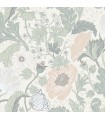 4080-33000 - Anemone Light Grey Floral Wallpaper by A Street