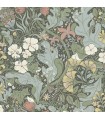 4080-83103 - Elise Green Nouveau Gardens Wallpaper by A Street