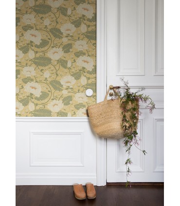 4080-83123 - Eva Light Yellow Lotus Dreams Wallpaper by A Street