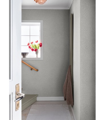 4080-92116 - Kristina Light Grey Botanical Wallpaper by A Street