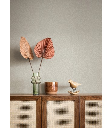 4080-92116 - Kristina Light Grey Botanical Wallpaper by A Street
