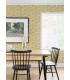4080-15910 - Lizette Mustard Charming Floral Wallpaper by A Street