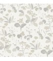 4080-92136 - Magdalena Light Grey Dandelion Wallpaper by A Street