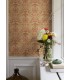 4080-83114 - Ojvind Rust Floral Ogee Wallpaper by A Street