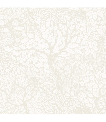 4080-83111 - Olle Cream Forest Sanctuary Wallpaper by A Street